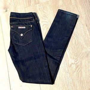 NWOT Hudson Collin Mid-Rise Skinny Jeans w Flap Pockets 26 Wal